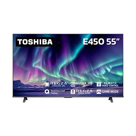 ทีวีคิวแอลอีดี 55 นิ้ว TOSHIBA (4K, QLED, VIDAA) 55E450RP_0