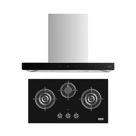 เตาฝัง+เครื่องดูดควัน FRANKE FG8318NX+FT960NX_0