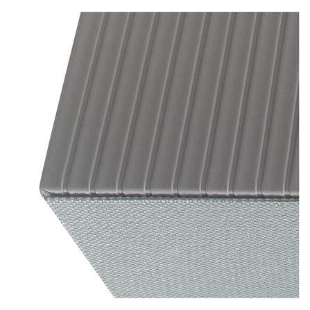 กล่องทิชชู่แผ่น PVC KECH ARRAY สีเทา_2