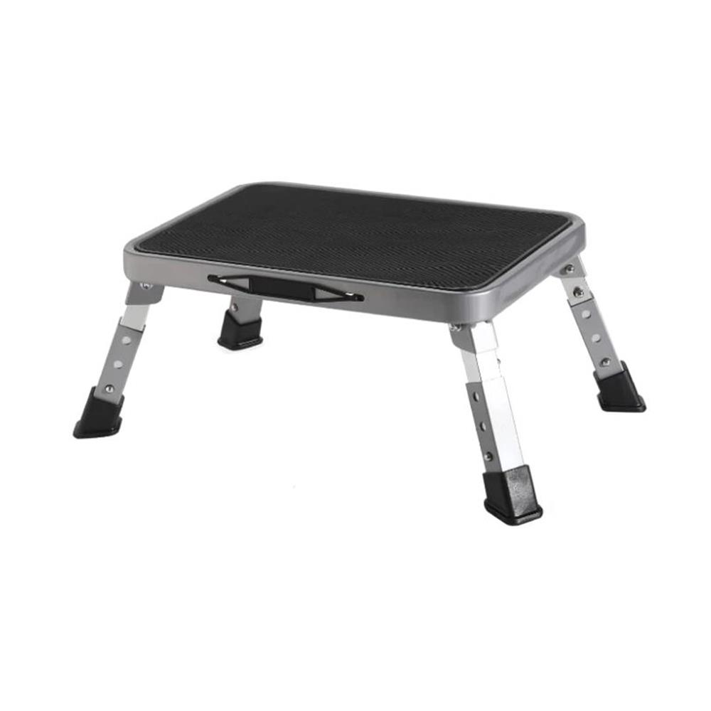 บันได STEP 1 ขั้น BARCO สีเทา-ดำ