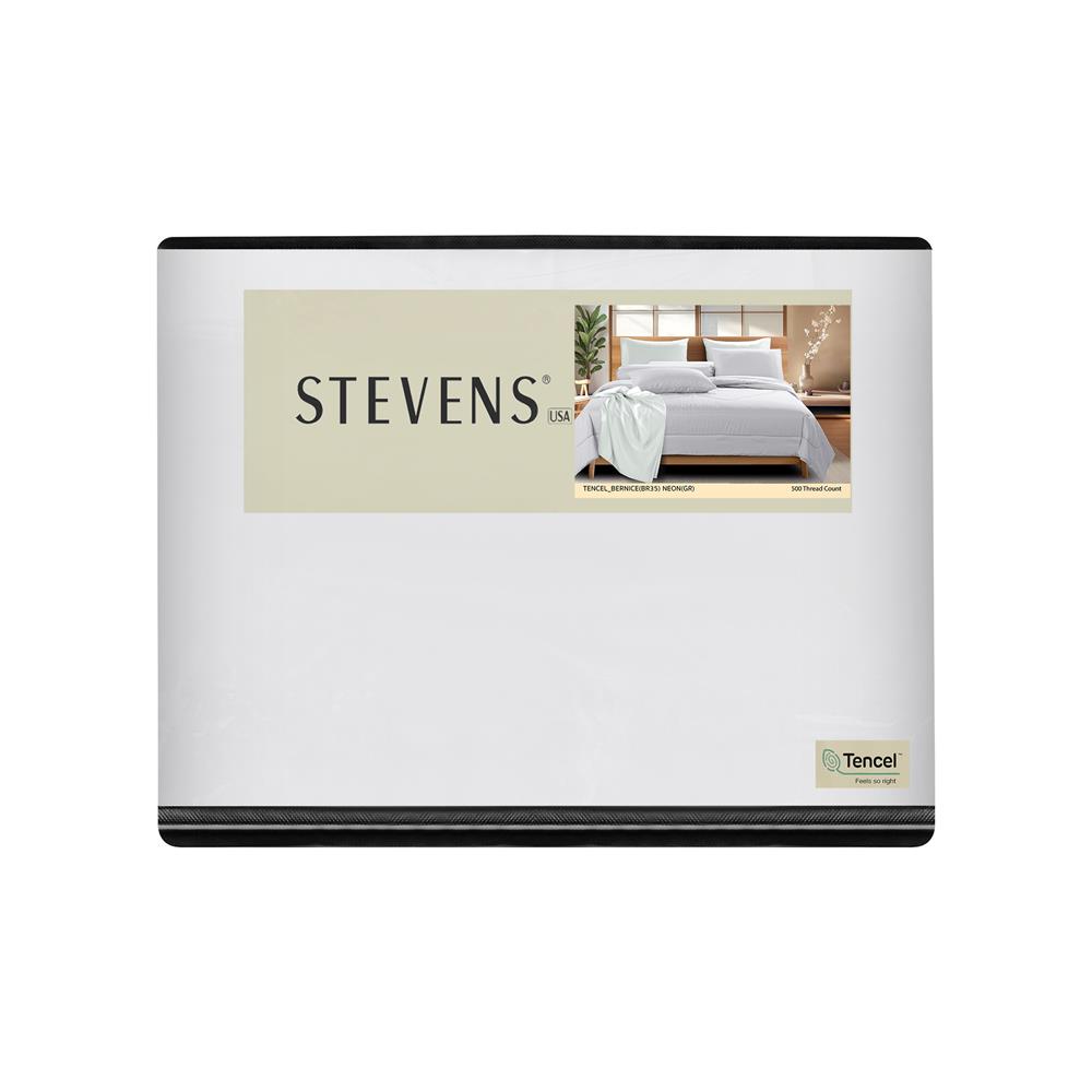 ชุดผ้าปูที่นอน 3.5 ฟุต (ชุด 4 ชิ้น) STEVENS TENCEL BR35GR