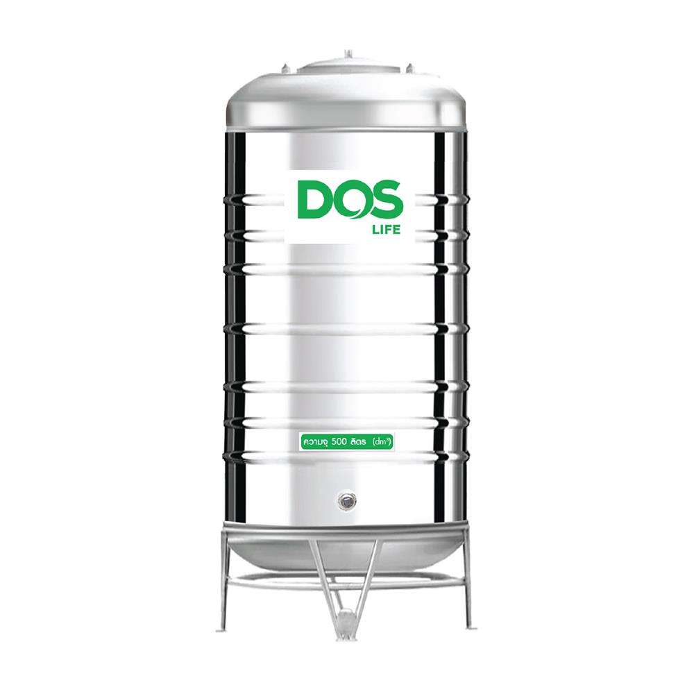 ถังเก็บน้ำสเตนเลส DOS ECO-05/GD-500L 500 ลิตร