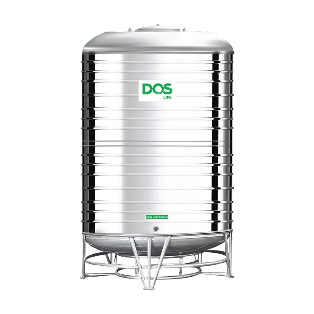 ถังเก็บน้ำสเตนเลส DOS ECO-05/GD-4300L 4300 ลิตร