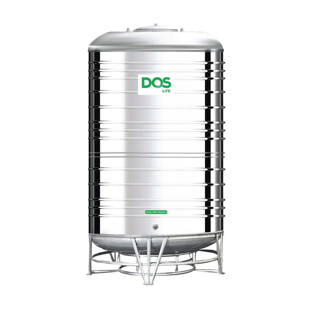 ถังเก็บน้ำสเตนเลส DOS ECO-05/GD-3300L 3300 ลิตร