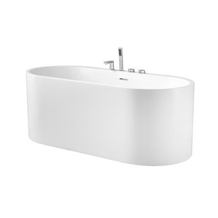 อ่างอาบน้ำ NOVABATH NVB-BT-A213 160 ซม. สีขาว_0