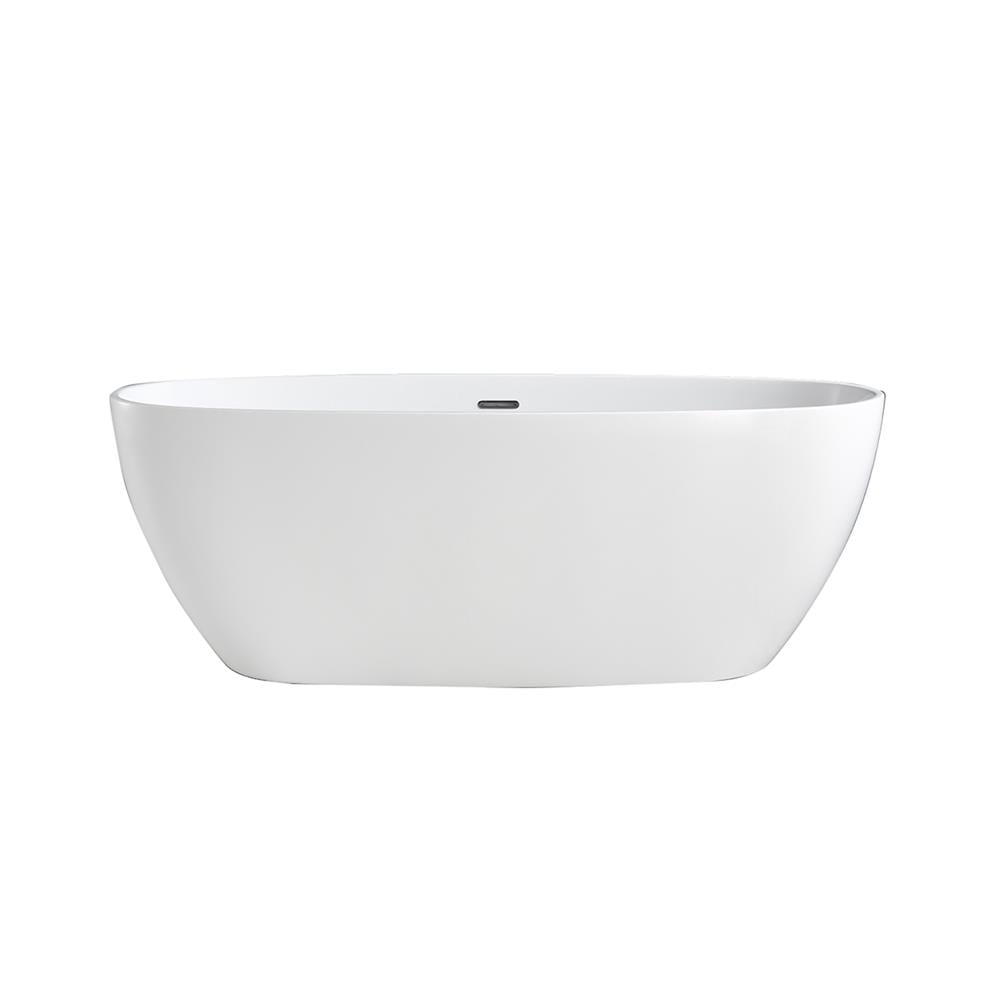 อ่างอาบน้ำ NOVABATH NVB-BT-A214N 160 ซม. สีขาว