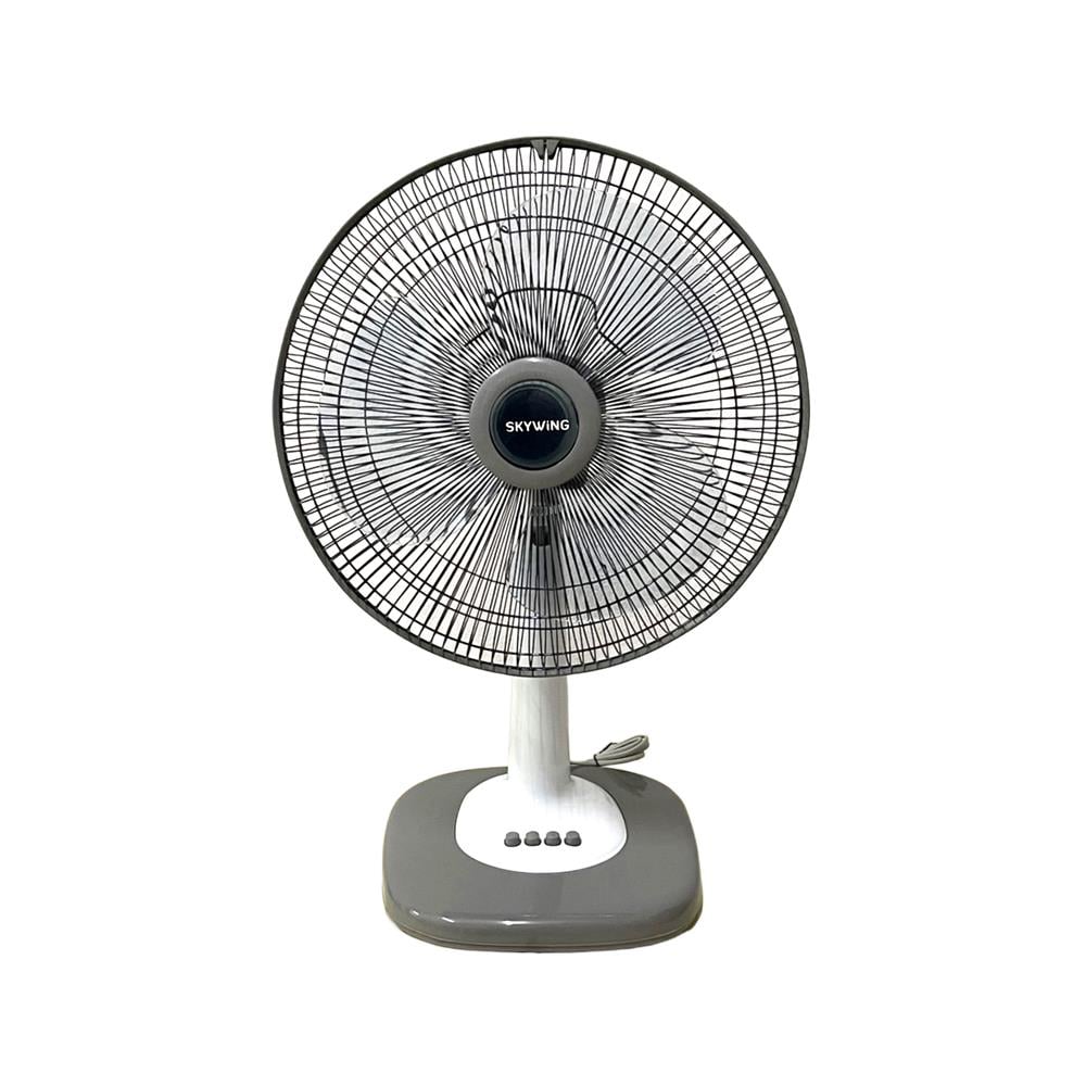 พัดลมตั้งโต๊ะ 16 นิ้ว SKYWING S168 สีเทา