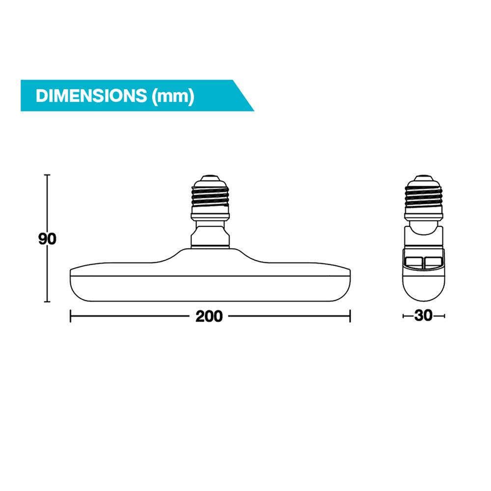 หลอด LED BEC COPTER 12 วัตต์ DAYLIGHT E27