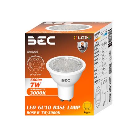 หลอด LED BEC MR16 ROSE-R 7 วัตต์ WARM WHITE GU10_2
