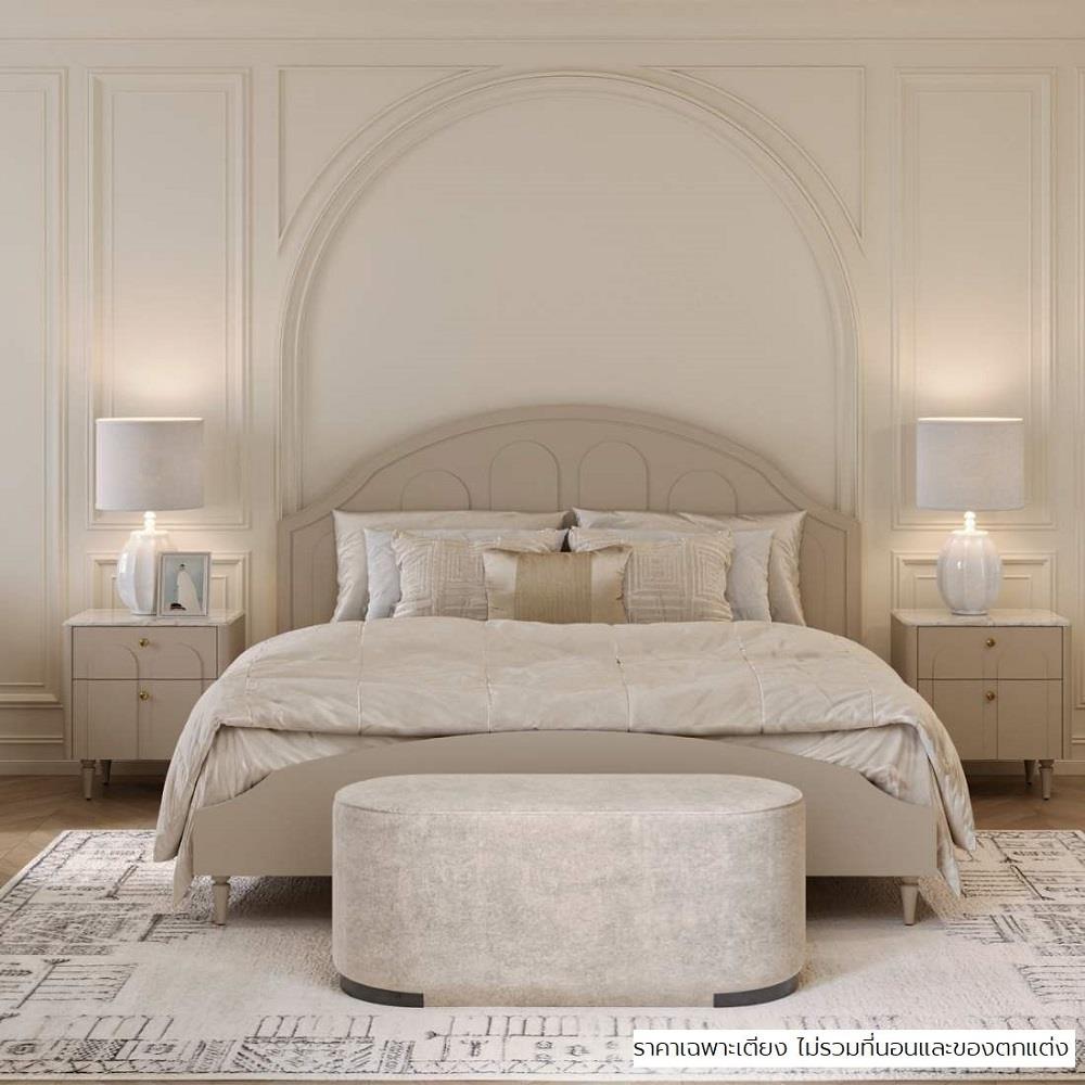 เตียง 5 ฟุต SB FURNITURE FAY 19247592 สี PASTELA CREAM
