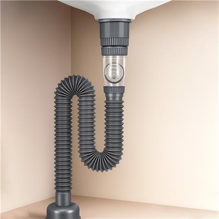 ท่อน้ำทิ้งอ่างล้างหน้าท่อย่น DONMARK 80 ซม. GL-5343_1