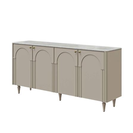 ตู้เตี้ย 4 บานเปิด SB FURNITURE FAY 19244778 169 ซม. สี PASTELA CREAM_0