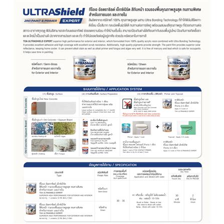 สีน้ำทาภายใน-ภายนอก ชนิดกึ่งเงา TOA ULTRASHIELD EXPERT US100 สีขาว 9 ลิตร_5