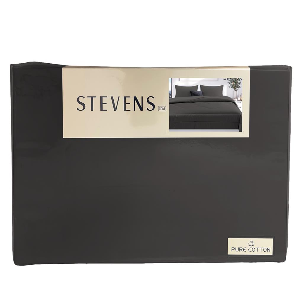ชุดผ้าปูที่นอน 6 ฟุต (ชุด 5 ชิ้น) STEVENS PURE COTTON DN21DB