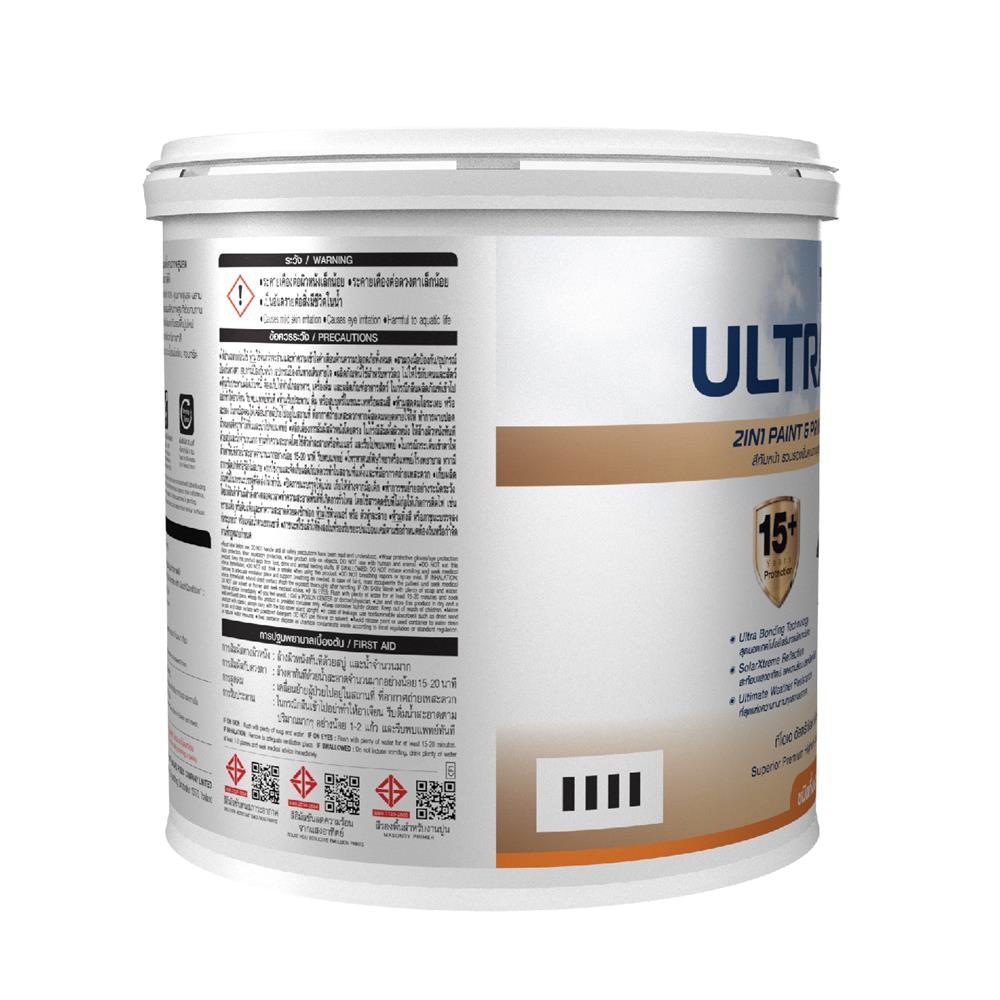 สีน้ำทาภายใน-ภายนอก ชนิดกึ่งเงา TOA ULTRASHIELD EXPERT BASE A 1 แกลลอน