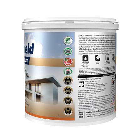 สีน้ำทาภายใน-ภายนอก ชนิดกึ่งเงา TOA ULTRASHIELD EXPERT BASE C 1 แกลลอน_1