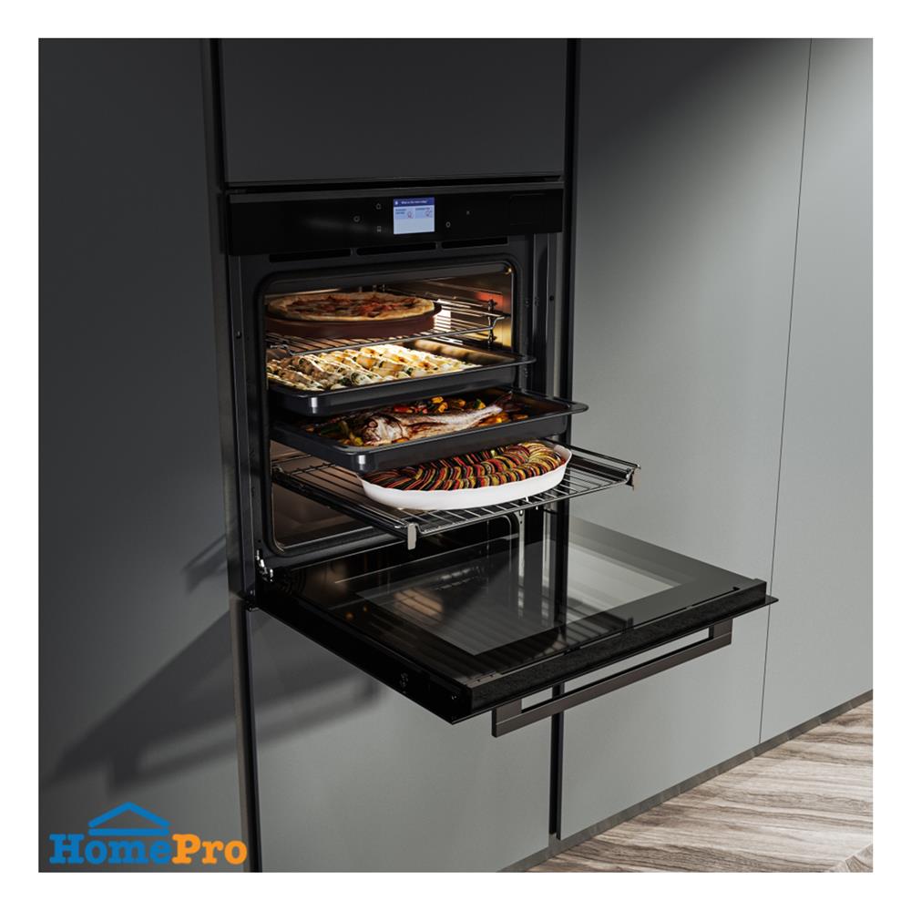 เตาอบฝังดิจิตอล FRANKE FMY 99 HS BK STEAM