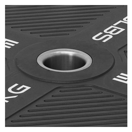 แผ่นน้ำหนัก BUMPER PLATE รูขนาด 2 นิ้ว IVADE  20 กก. (แพ็ก 2 ชิ้น)_6