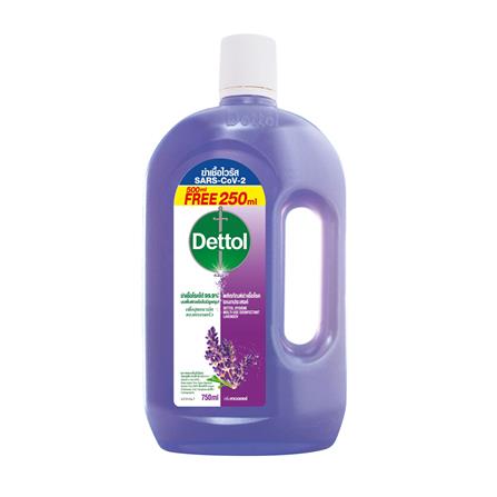 น้ำยาทำความสะอาดฆ่าเชื้อ DETTOL 500+250 มล. กลิ่นลาเวนเดอร์_0