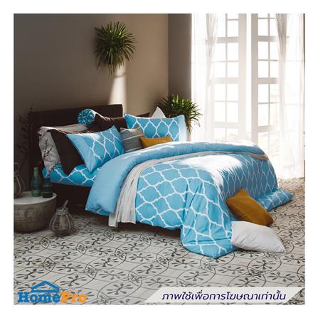 ผ้านวม LOTUS MELBOURNE L-MB 02B 100x90 นิ้ว สี BLUE_3