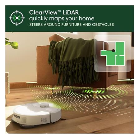 เครื่องดูดฝุ่นและดูดน้ำ IROBOT R-SKURC405P สีขาว_4