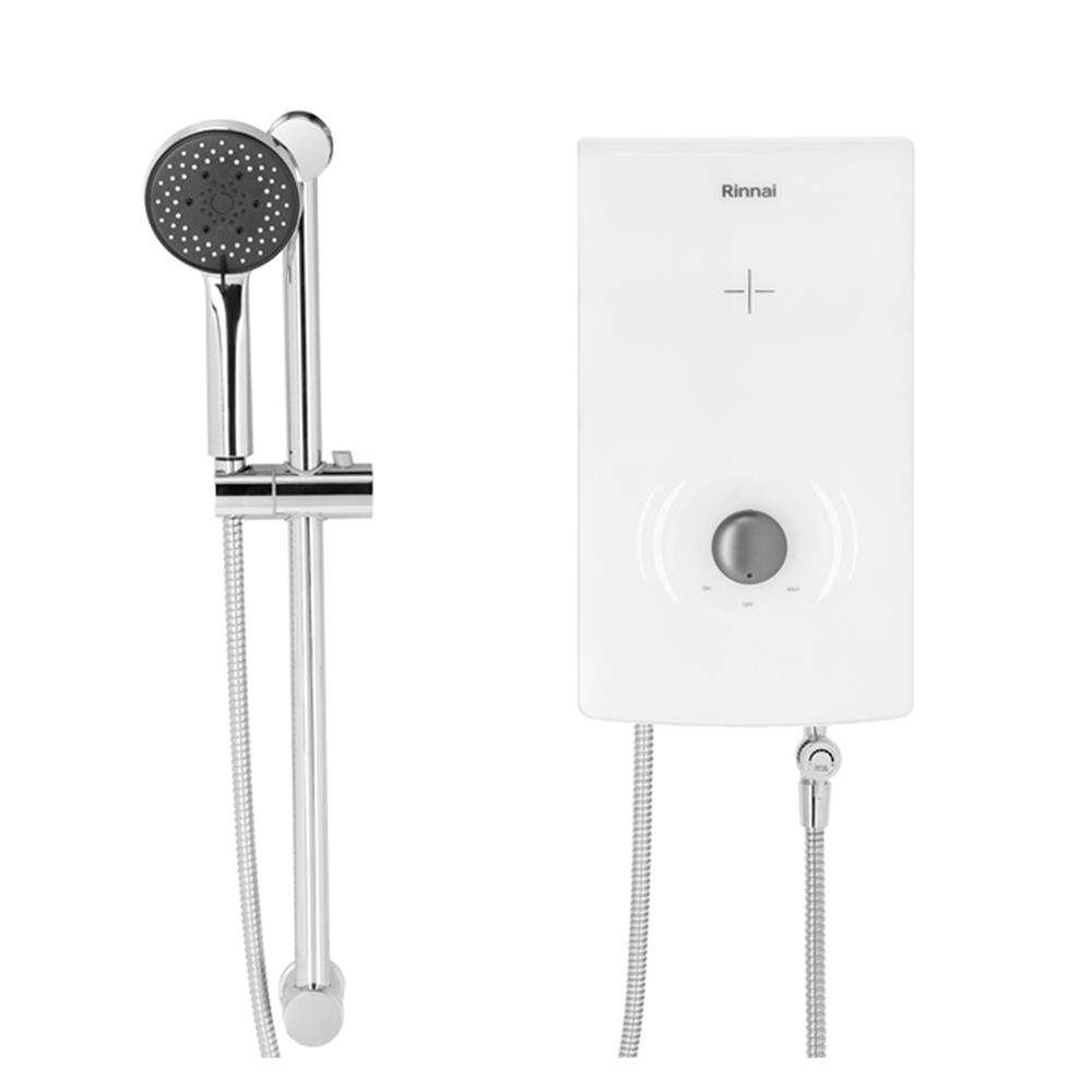 เครื่องทำน้ำอุ่น RINNAI AQUA 450UF 4500 วัตต์ สีขาว