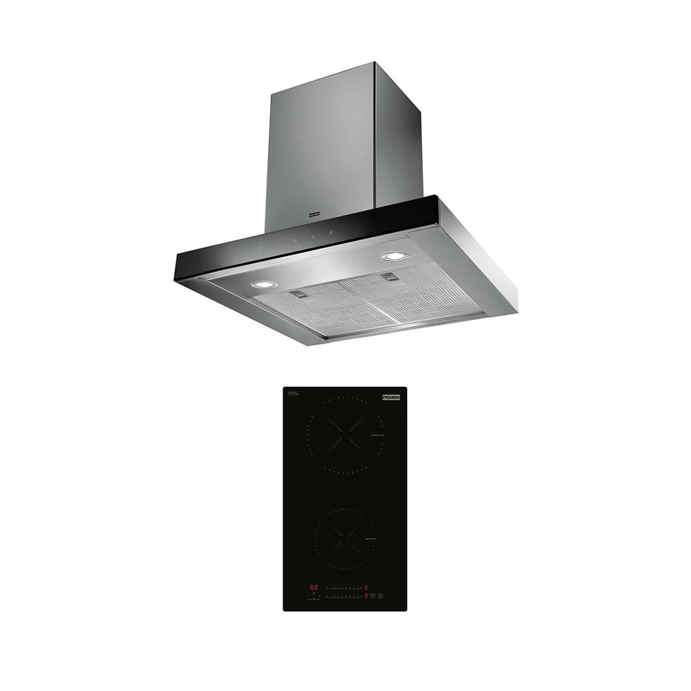 เตาฝัง+เครื่องดูดควัน FRANKE FIH3210+FCR625TCBKXSNG