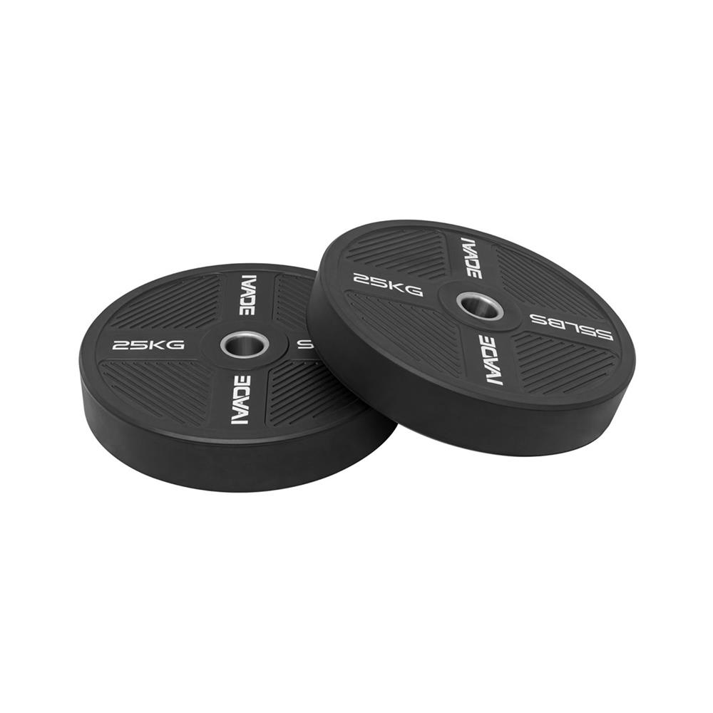 แผ่นน้ำหนัก BUMPER PLATE IVADE 25 กก. (2 ชิ้น)