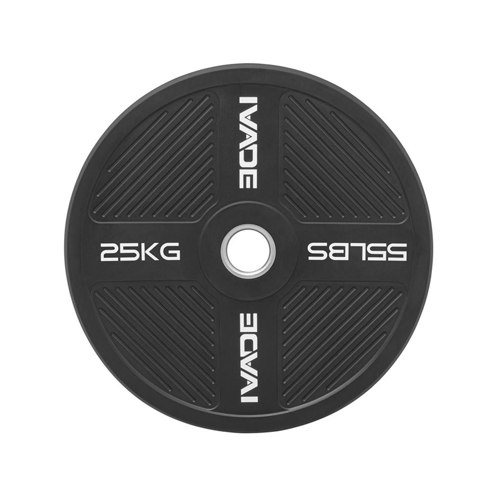 แผ่นน้ำหนัก BUMPER PLATE IVADE 25 กก. (2 ชิ้น)