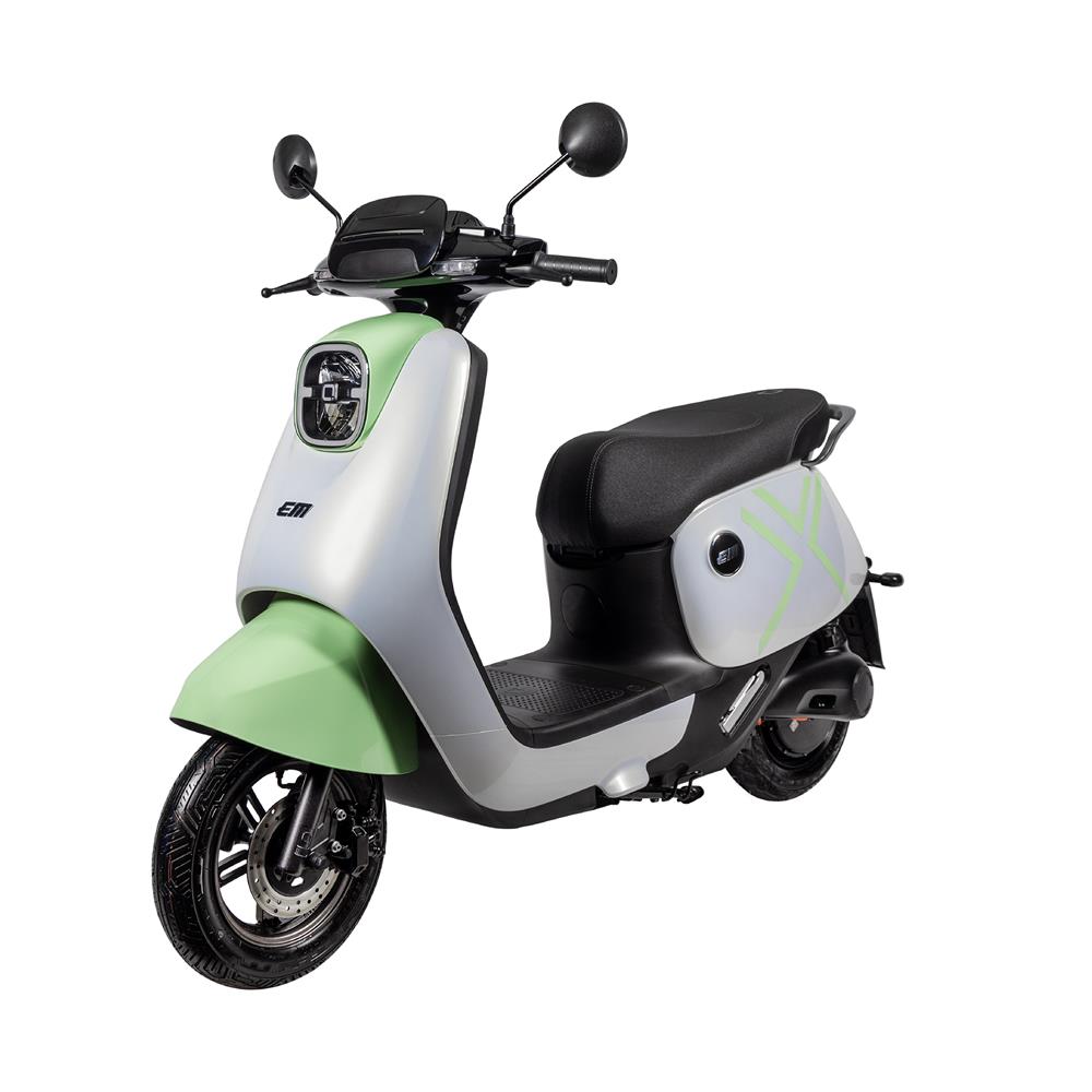 รถจักรยานยนต์ไฟฟ้า EM QAREZ 2000W สีขาว