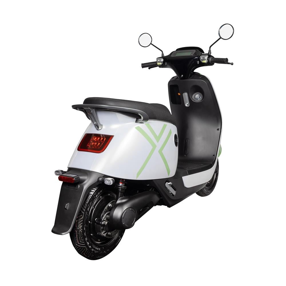 รถจักรยานยนต์ไฟฟ้า EM QAREZ 2000W สีขาว