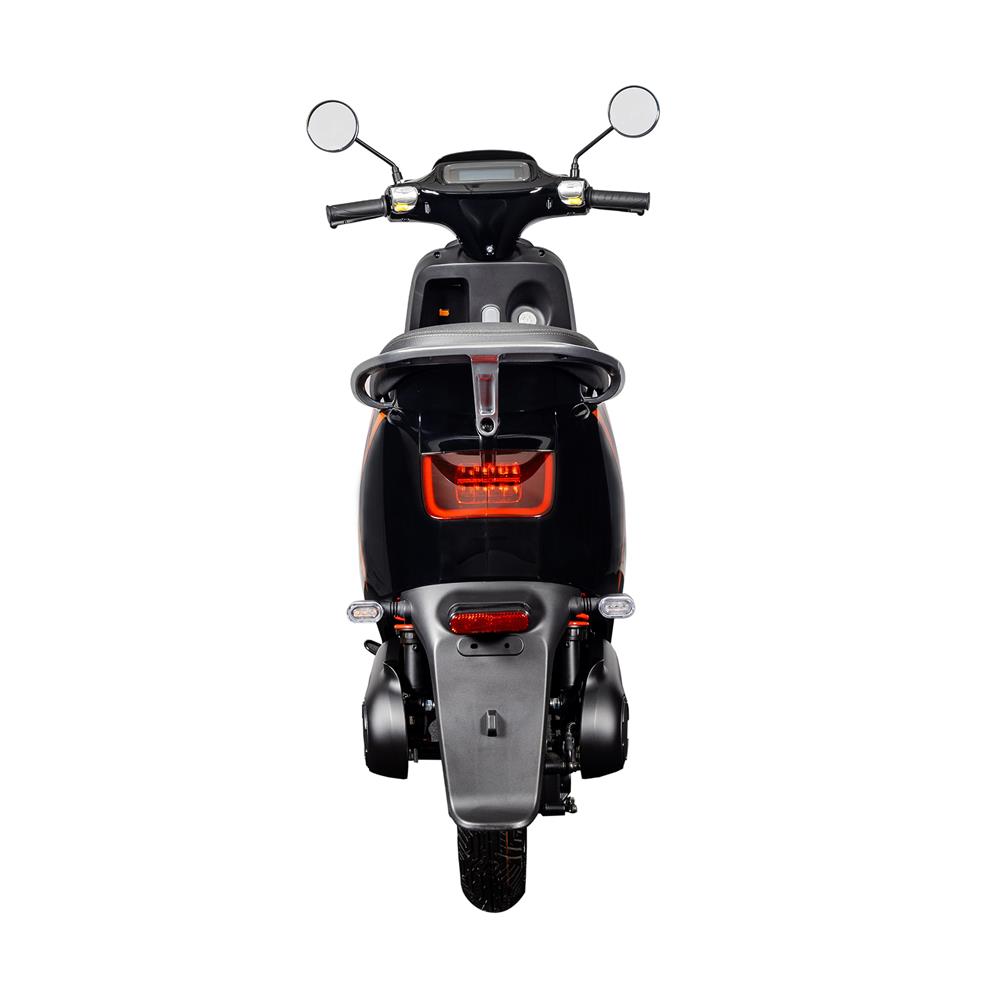 รถจักรยานยนต์ไฟฟ้า EM QAREZ 2000W สีดำ/ส้ม