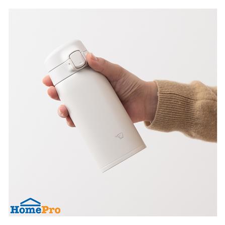 กระติกสุญญากาศ 360 มล. ZOJIRUSHI SU-BA36-WM สีขาว_2