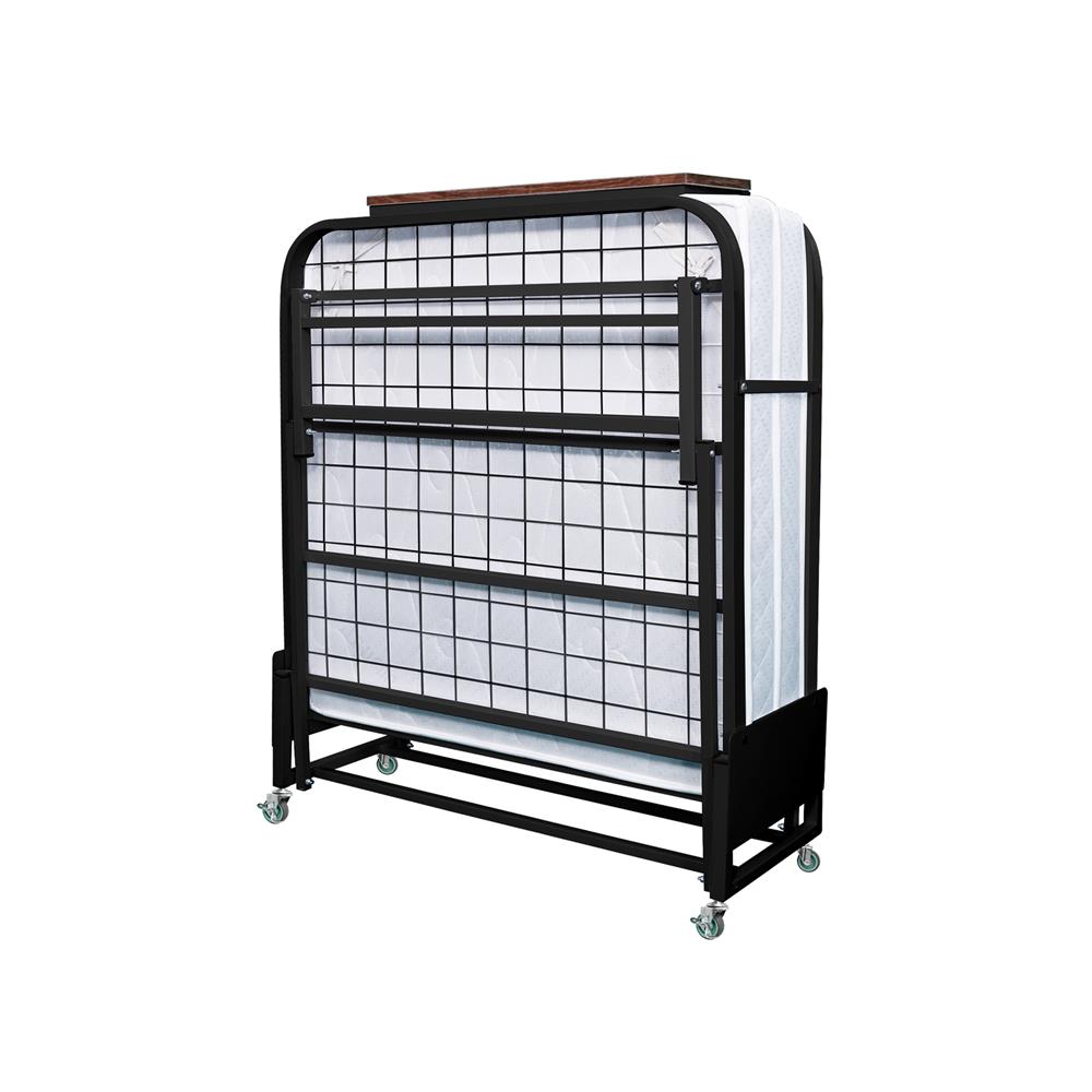 เตียงพับพร้อม TOPPER THAIBULL SSTPE245-105TNR สีดำ