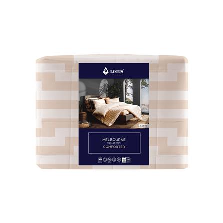 ผ้านวม LOTUS MELBOURNE L-MB 05 100x90 นิ้ว สี BEIGE_3