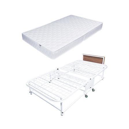 เตียงพับพร้อม TOPPER THAIBULL SSTPE245-105TNR สีขาว_5