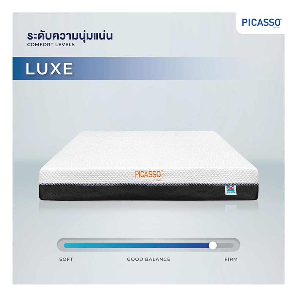 ที่นอน 3.5 ฟุต PICASSO LUXE (พร้อมชุดเครื่องนอน 7 ชิ้น)