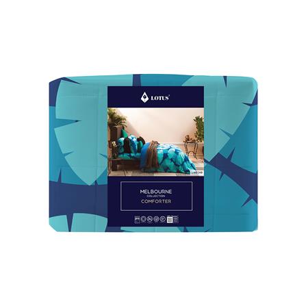 ผ้านวม LOTUS MELBOURNE L-MB 04B 100x90 นิ้ว สี BLUE_1