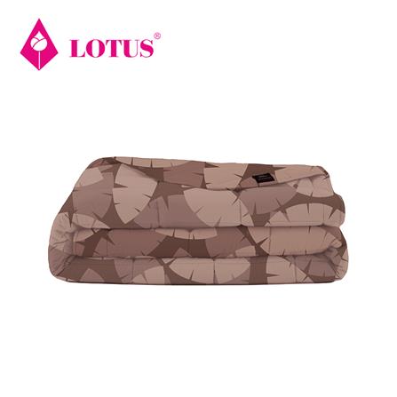 ผ้านวม LOTUS MELBOURNE L-MB 04A 100x90 นิ้ว สี BROWN_0