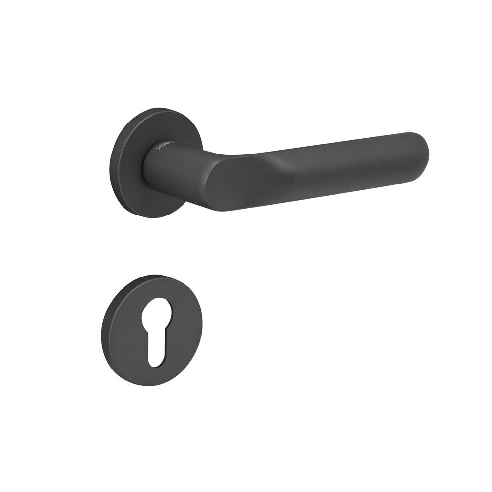 มือจับก้านโยกห้องทั่วไป MORTISE HAFELE 489.11.139 สีดำ