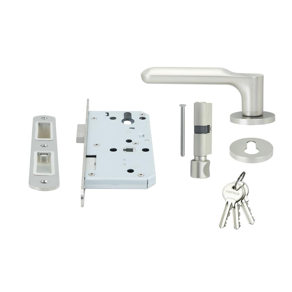 มือจับก้านโยกห้องทั่วไป MORTISE HAFELE 489.11.137 สีสเตนเลส