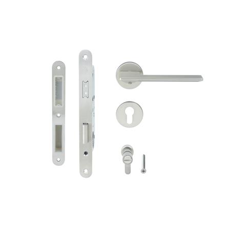 มือจับก้านโยกห้องน้ำ MORTISE HAFELE 489.11.132 สีสเตนเลส_2