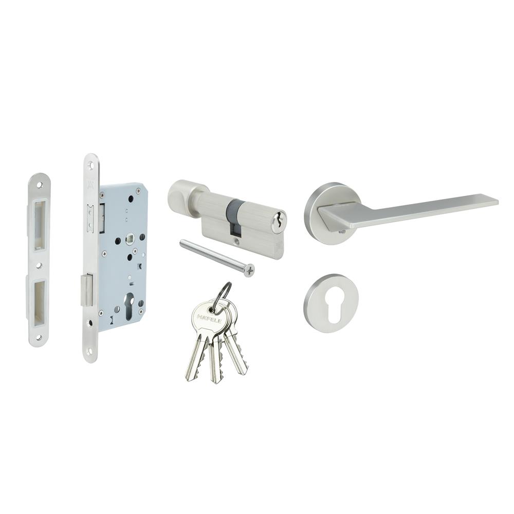 มือจับก้านโยกห้องทั่วไป MORTISE HAFELE 489.11.131 สีสเตนเลส