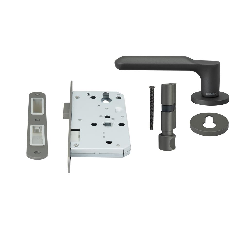 มือจับก้านโยกห้องน้ำ MORTISE HAFELE489.11.140 สีนิกเกิ้ลรมดำ