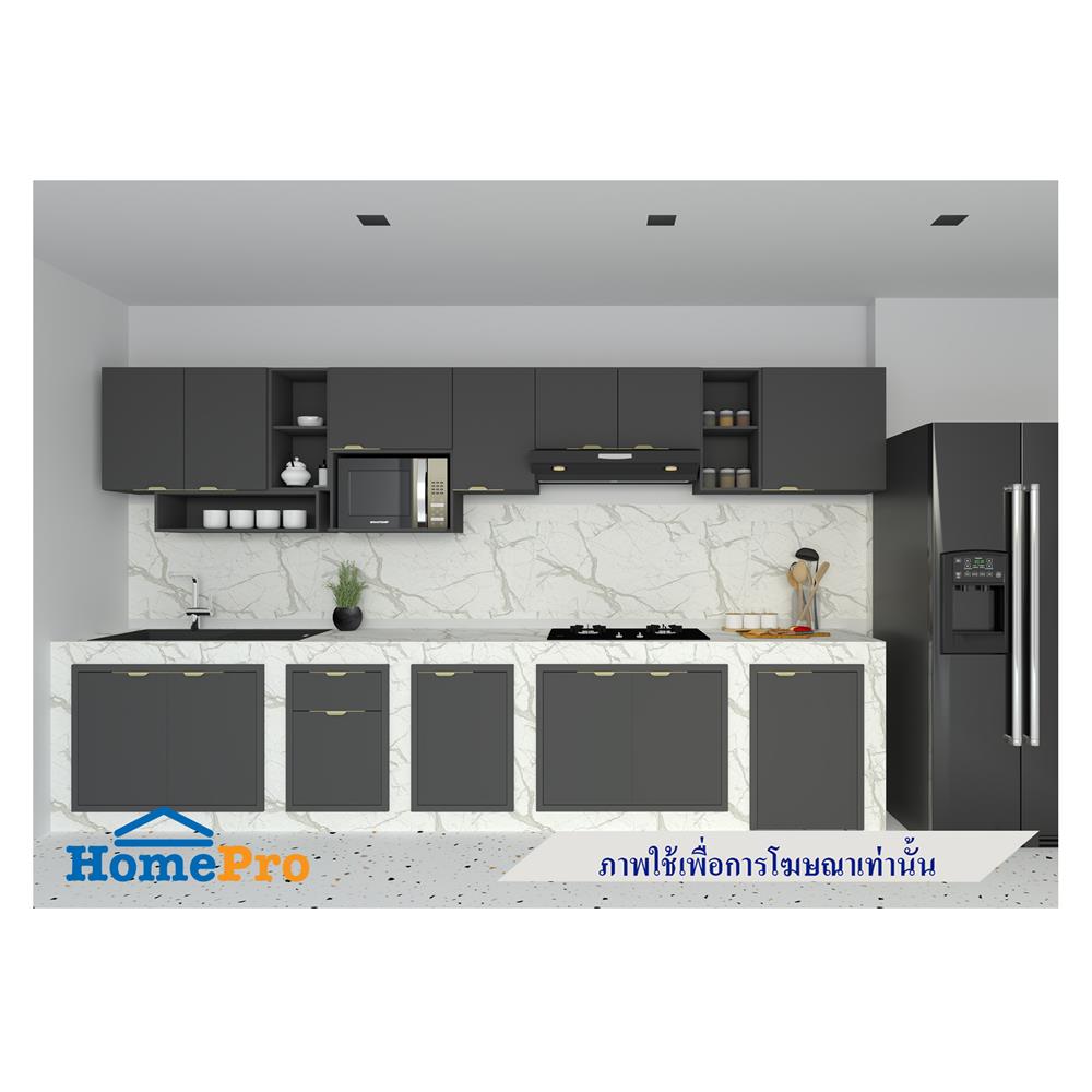 บานซิงค์คู่ MJ GLITTER 86x66 ซม. สี GREY GRAPHITE