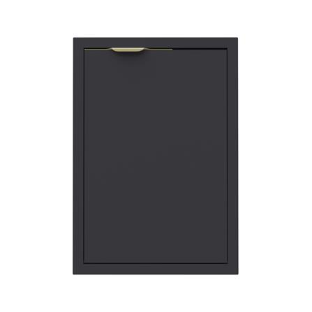 บานซิงค์เดี่ยว MJ GLITTER 46x66 ซม. สี GREY GRAPHITE_0