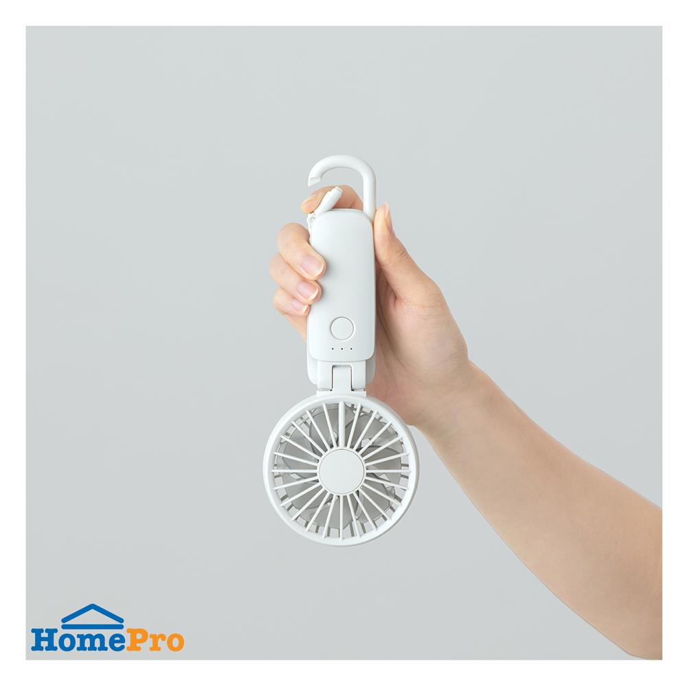 พัดลมพกพา 3 นิ้ว RHYTHM 740191002 สีขาว