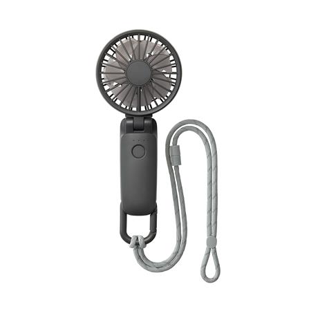 พัดลมพกพา 3 นิ้ว RHYTHM 740121004 สีเทา_0