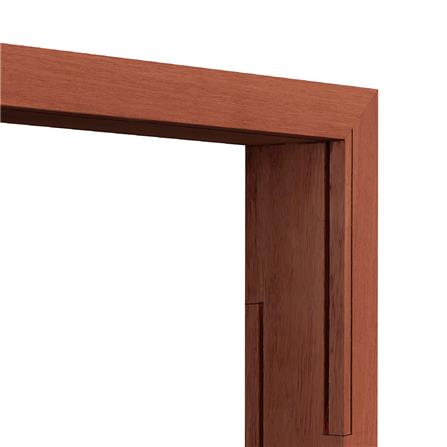 วงกบหน้าต่างไม้เบญจพรรณบานกระจกซ้อน VK 60x40 ซม. สีธรรมชาติ_2