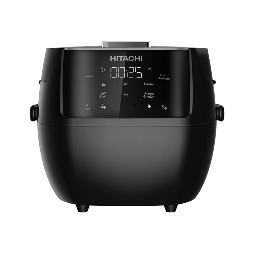 หม้อหุงข้าว DIGITAL HITACHI RZ-R10XP สีดำ 1 ลิตร